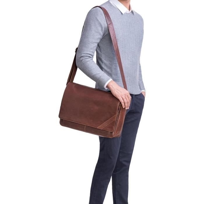 Housse Ordinateur Portable 15,6 Pouces Inateck - Protection Antichoc - Sac Avec Poignée Et Sangle - Noir-Gris