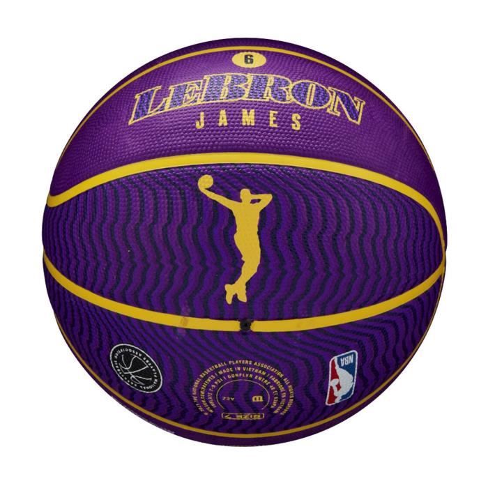 Ballon Wilson NBA Player Icon Lebron WZ4027601XB T:7 C:VIOLET