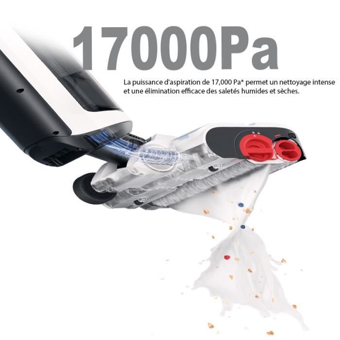 Roborock Dyad Pro - Aspirateur balai sans fil - 17000Pa - Auto