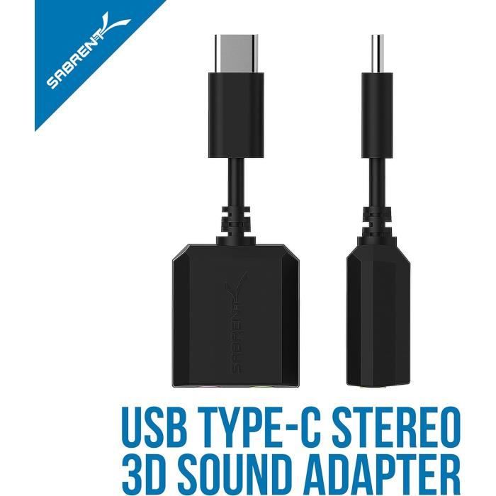 Convertisseur Son PC Carte Son Externe UGREEN USB Vers Jack 3.5mm - Pour PS5, PS4, PC, Mac - Casque Et Micro Avec Contrôle Volume Raspberry Pi Windows Mac Convertisseur Son PC Carte Son Externe UGREEN USB Vers Jack 3.5mm - Pour PS5, PS4, PC, Mac - Casque Et Micro Avec Contrôle Volume Raspberry Pi Windows Mac