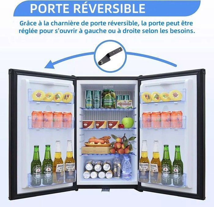 Mini Réfrigérateur Éclairé À Del - Mini Réfrigérateur Portable Pour Soins De La Peau 6L,Petit