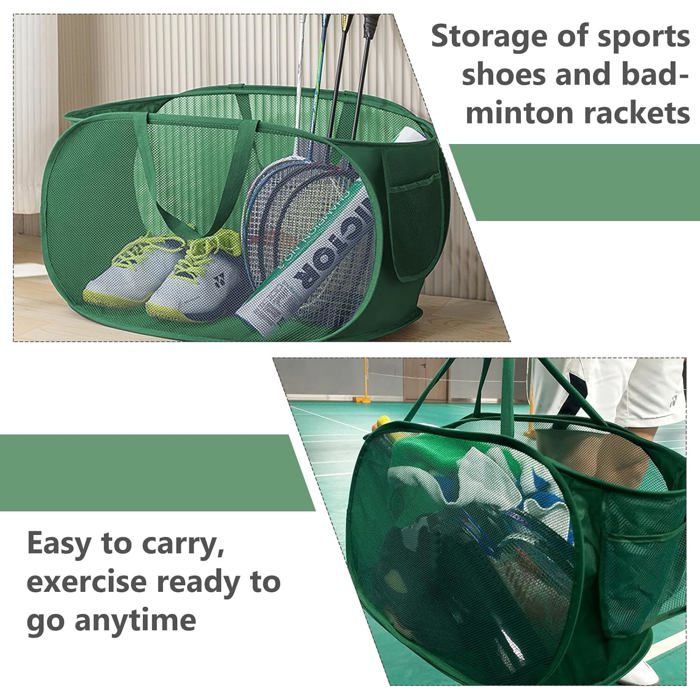 Panier à Linge Pliable Pop-up Avec Couvercle - 75L, 36x36x58 Cm, Gris, Avec Poignée Et Poches Latérales - Idéal Pour Chambre, Camping Et Voyage