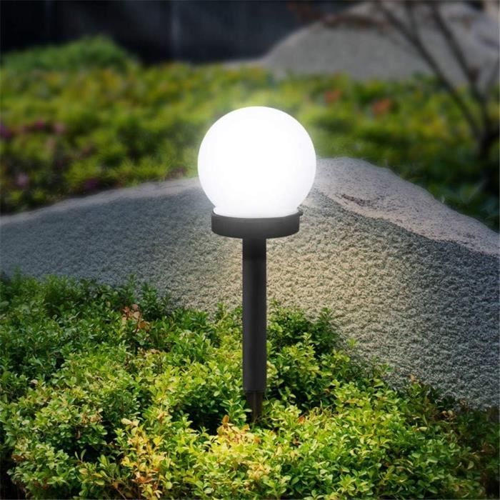 Lampe solaire d'extérieur 8 LED - Éclairage extérieur - Luminaire exterieur  - Jardin et Plein air