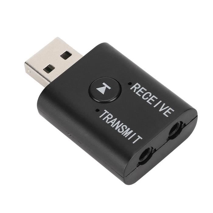 Adaptateur Bluetooth YET-TR6 sans fil 2 en 1 USB 5.0, émetteur récepteur