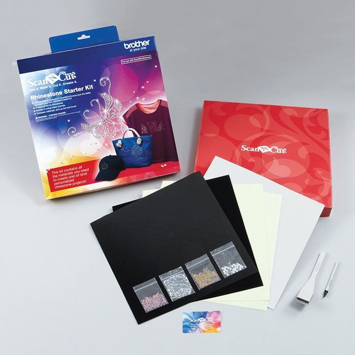 Strass Application Kit Kit pour application de strass - BROTHER - Scan N Cut - 1450 strass ...