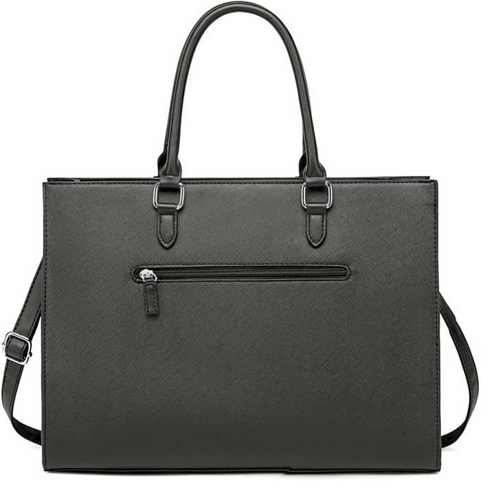 David Jones Sac à Main Femme Cabas Fourre-Tout Cuir PU Beige - 3 Compartiments