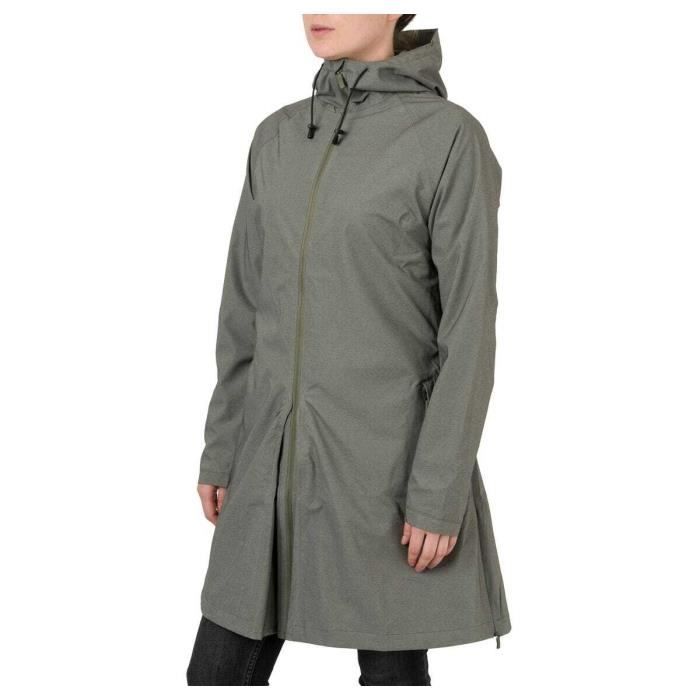 Millenniums Femme Manteau Imperméable à Capuche Grande Taille Veste De
