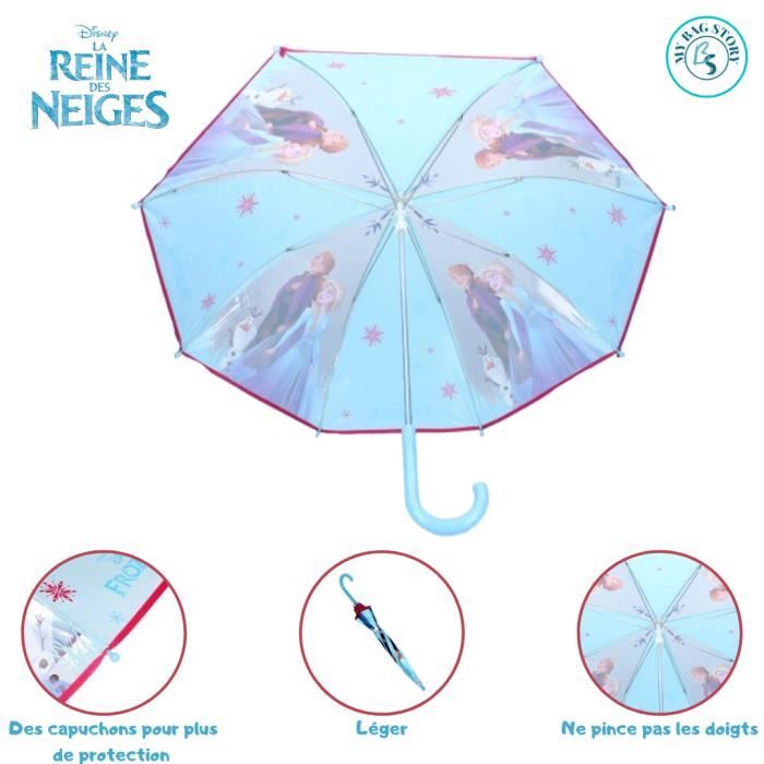 Parapluie Enfant Rainbow High Rose - Compact, Léger, Anti-Pincement, Parfait Pour Maternelle Et Vacances