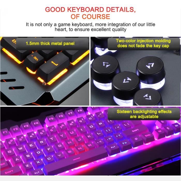 CLAVIER GAMING MÉCANIQUE HEROIK FILAIRE RGB BETTERPLAY