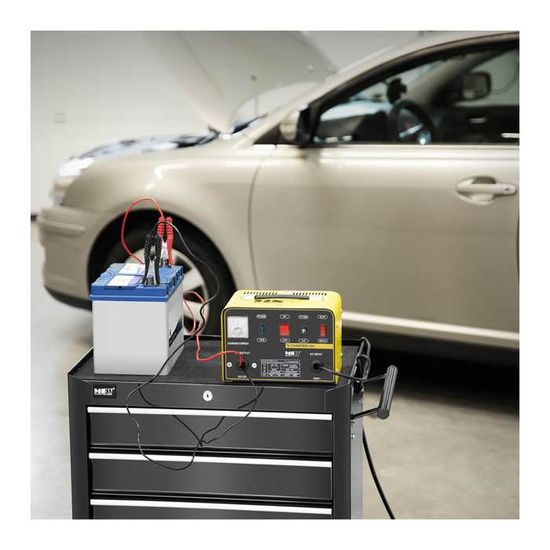 Chargeur de batterie voiture Ampérage charge 5-8A Consommation 04 kW Pour  batteries 12 - 92 Ah S-CHARGER-10A - Cdiscount Auto