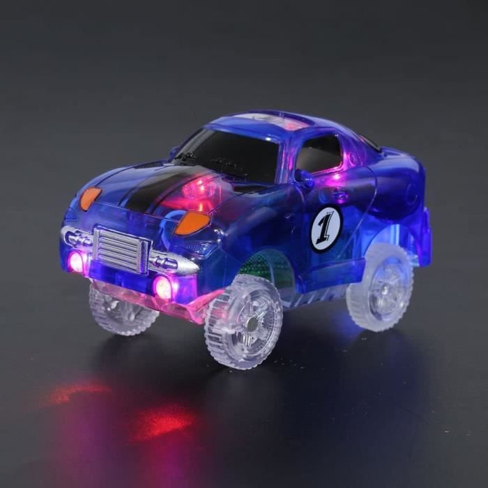 Circuit de petite voiture, fluorescent - Un petit génie
