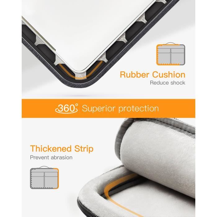 Sacoche Ordinateur Portable 13 Pouces Marlene – Compatible MacBook Pro/Air, IPad – Simili Cuir