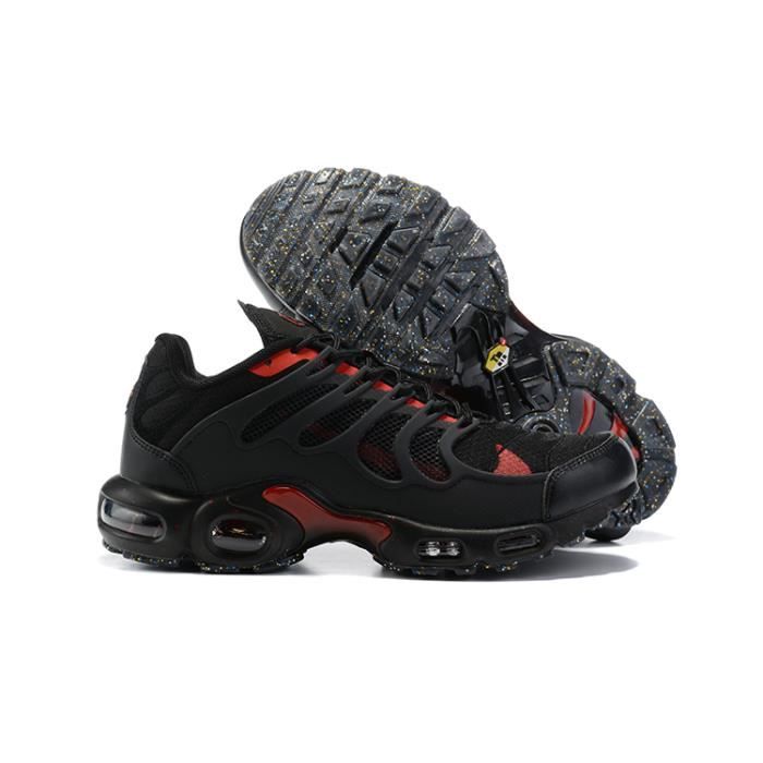 NIKEs AIR MAX Terrascape PLUS Noir et rouge Noir et rouge Cdiscount Pret a Porter
