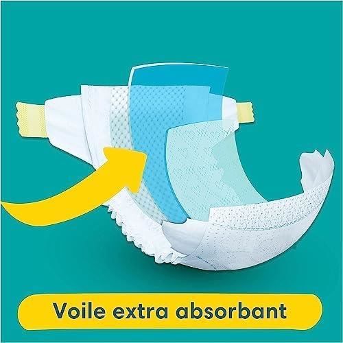 Pampers Baby-Dry Taille 4, 46 Couches - Lot De 2