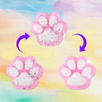 Jouets Squishy en Forme De Pattes De Chat, 2024 Nouveau Jouet en Silicone Squeeze Patte de Chat, Jouet À Presser en Forme De Pattes - Jeux - Jouets