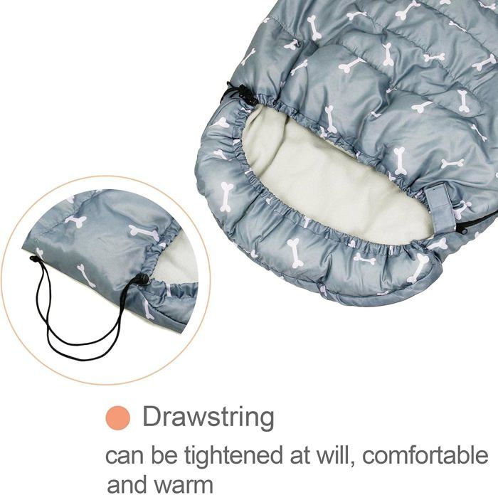 Test du sac de couchage d'hiver en toile avec doublure amovible Test du sac de couchage d'hiver en toile avec doublure amovible