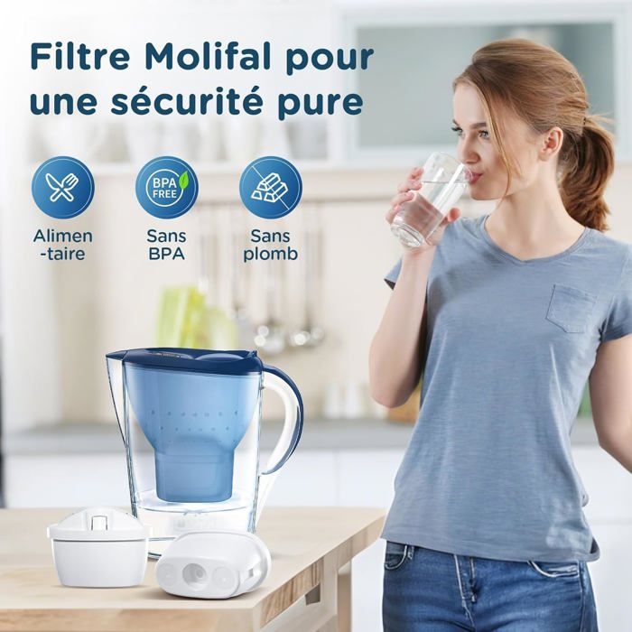 Lot De 6 Cartouches Filtrantes Compatibles Avec Brita Maxtra+, Maxtra Lot De 6 Cartouches Filtrantes Compatibles Avec Brita Maxtra+, Maxtra