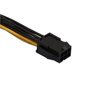 Câble Alimentation PCIE 8 Broches Vers Double 6+2 Broches - Compatible Seasonic Et ASUS