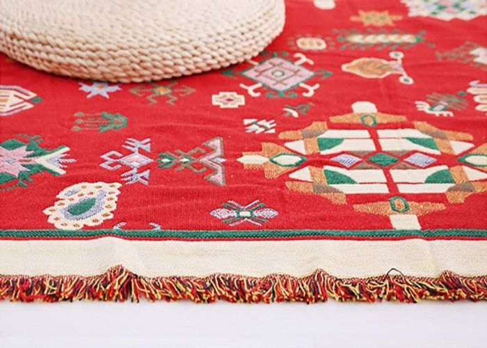 Qucover Patchwork Couvre Lit Orange, Dessus de Lit 2 Personnes 220x240 cm avec 2 Taies d'oreiller 50x75 cm, Ensemble Couvre Lit Matelassé Réversible Multicouleurs Decoratif pour Chambre