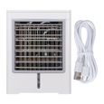 Mini Climatiseur – XVX – Refroidisseur évaporatif USB 470ml 3 vitesses – Pour bureau, chambre – Blanc