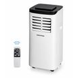 UNITED Climatiseur Mobile 8000 BTU (2,3 kW) 3-en-1 jusqu'à 25 m², déshumidificateur, télécommande