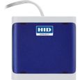 HID OMNIKEY 5022 Lecteur de carte SMART USB 2.0 gris clair, bleu foncé-0