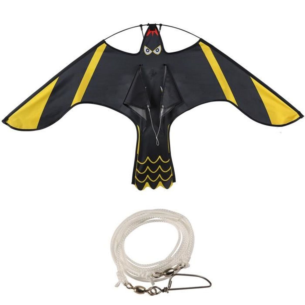 Kit De 9 Pièces Pour Réparation/construction De Cerf-volant - Connecteurs Plastique Coudés Et Droits - Bricolage Enfant