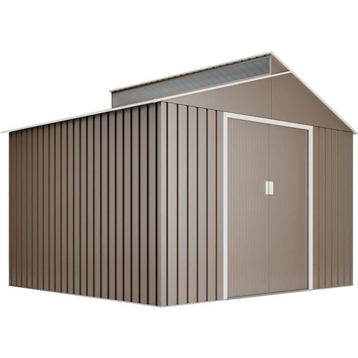 abri de jardin en metal bjorn 7 25 m2 garantie 10 ans 282x257x222cm cdiscount jardin