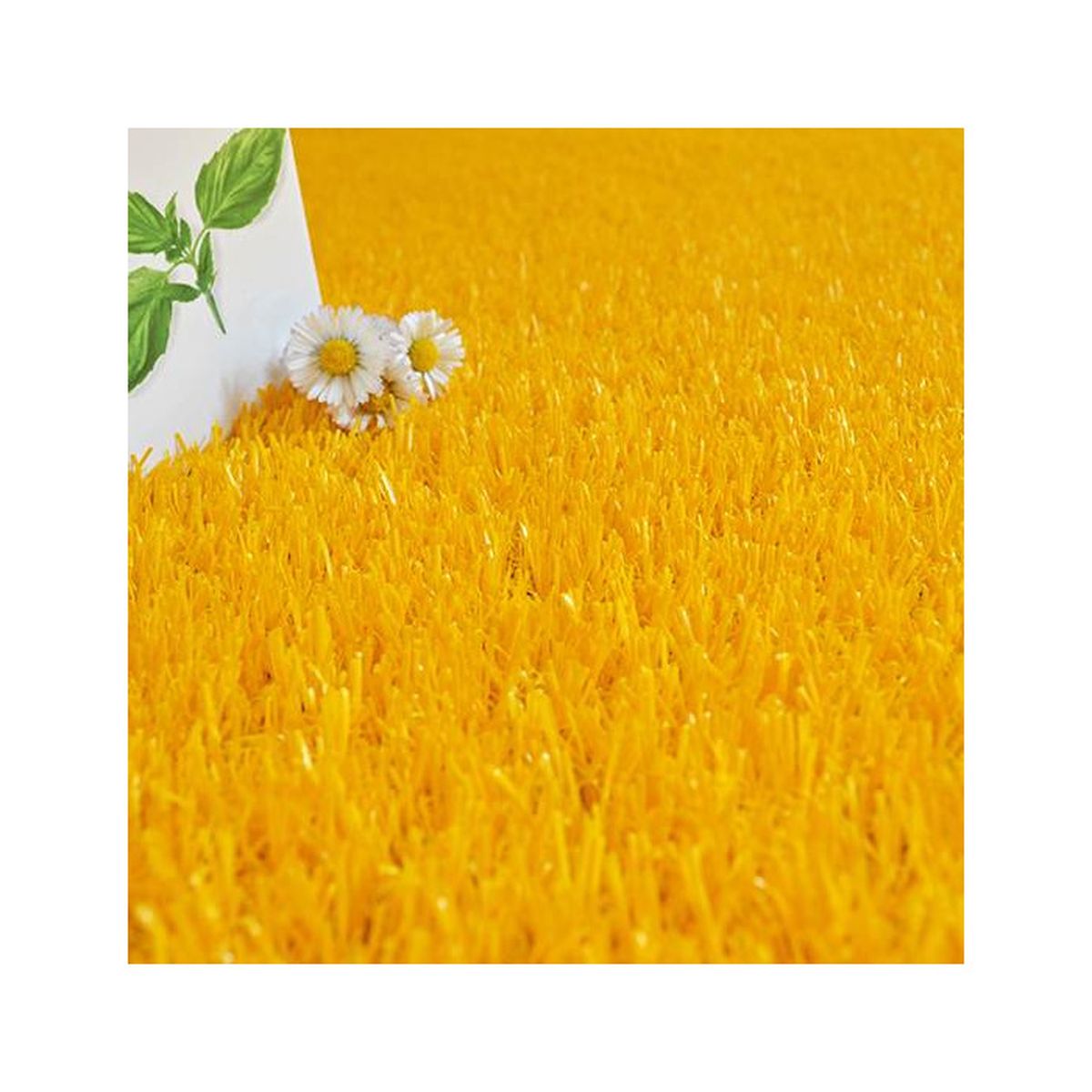 gazon synthetique jaune cdiscount