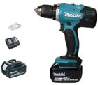 Perceuse visseuse MAKITA 18V 3.0Ah + 2 Batteries, chargeur, en coffret - DDF453SFE