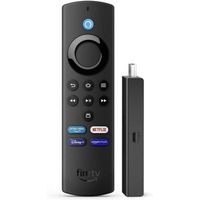 Smart TV Box Amazon Fire TV Stick Lite 2022 Dongle Full HD, 8 Go avec WiFi, Bluetooth et assistant vocal, connexion HDMI,