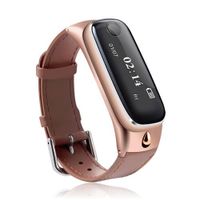 OR M6 mini écouteur Bluetooth Bracelet de montre intelligente Sport Smart Band bracelet Dormir Monitor Fitness Tracker pour IOS