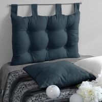 Tête de lit à pattes - 45 x 70 cm - Différents coloris (Bleu jeans)