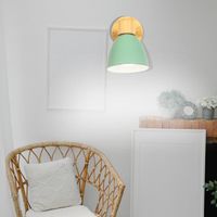 Diday Lampe Murale Vintage Vert,Applique Murale Industrielle Retro en Métal Style Edison pour Salon Chambre