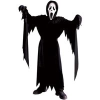 Costume de cri pour enfants - WICKED - Scream - Noir - 4 ans - 4 pièces - Intérieur - Mélange de matériaux