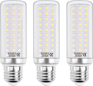 AMPOULE - LED LED Ampoule à Maïs 22W, E27 Edison Vis Ampoules, 6000K Blanc Froid, 2500LM,180W Équivalent Ampoules à Incandescence, Pack.[Y2133]