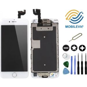 Écran LCD IPhone 8 Plus Blanc + Vitre Tactile Sur Châssis + Outils + Joint (Neuf)