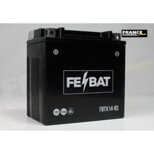 KAWASAKI ZZR 1200 2002-2003 BATTERIE FE CBTX14-BS