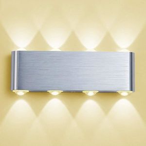 Design LED Couloir éclairage mural doré mur projecteur salon chambre lampes