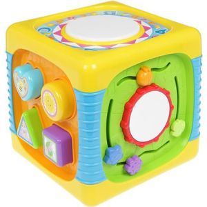 CUBE ÉVEIL Cube d'activités WINFUN - Music Fun pour bébé de 6