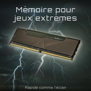 MÉMOIRE RAM KLEVV BOLT X - Mémoire PC RAM - 8Go (1x8Go) - 3200