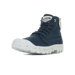 Bottes de randonnée PALLADIUM - Blanc Hi Lea 72901419 Bleu marine - Unisexe  | chaussures.fr