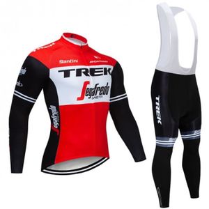 Ensemble De Vetements De Cyclisme Homme Manches Longues Pantalons A Bretelle Vetements De Marque Automne Printemps Hiver Prix Pas Cher Cdiscount