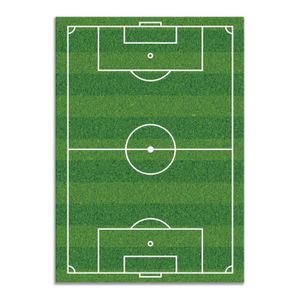 TAPIS Tapis Vinyle Panorama Terrain de football 120x160 