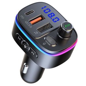 P18 Double USB allume-cigare Bluetooth voiture lecteur de musique MP3 appel  mains libres dispositif Audio de voiture