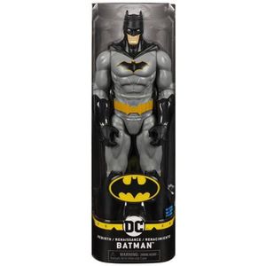 FIGURINE - PERSONNAGE Figurine Batman - Spin Master - Batman DC Comics 30cm - Enfant - Gris - Mixte