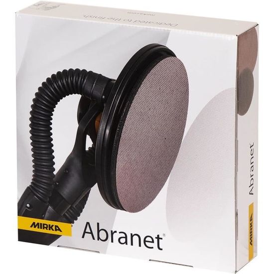 25 Disques Abrasifs Céramique 225 Mm Grain 180 - Filet Autoagrippant Pour Ponceuses Excentriques