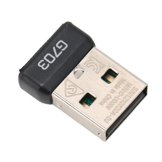 Récepteur USB compatible avec souris de jeu sans fil Logitech G502 G903
