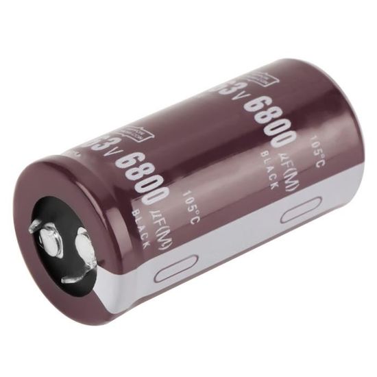 Condensator, Elektrolytische 6800uF 63V Condensator 2st 63V 6800uF Elektrolytische Condensator 105 Bypass Filtering Tuning Circuit Energie Condensator, Elektrolytische 6800uF 63V Condensator 2st 63V 6800uF Elektrolytische Condensator 105 Bypass Filtering Tuning Circuit Energie