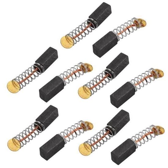 vhbw 2x balai de charbon, charbons pour moteur électrique 7mm x 11mm x